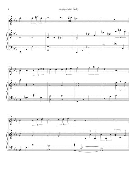 Engagement Party Oboe And Piano Page 2