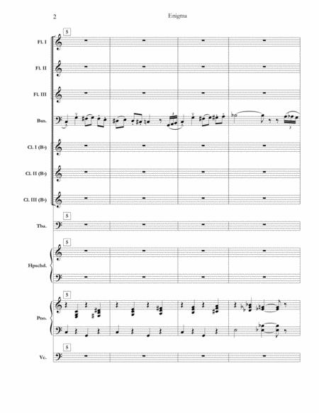 Enigma From Curb Your Enthusiasm Full Score Set Of Parts Page 2