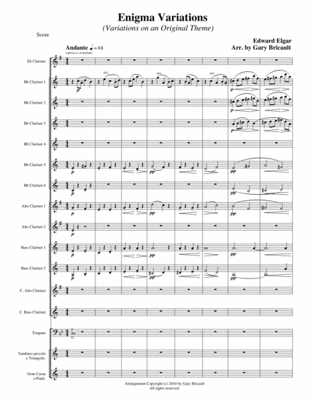 Enigma Variations Variations On An Original Theme Page 2