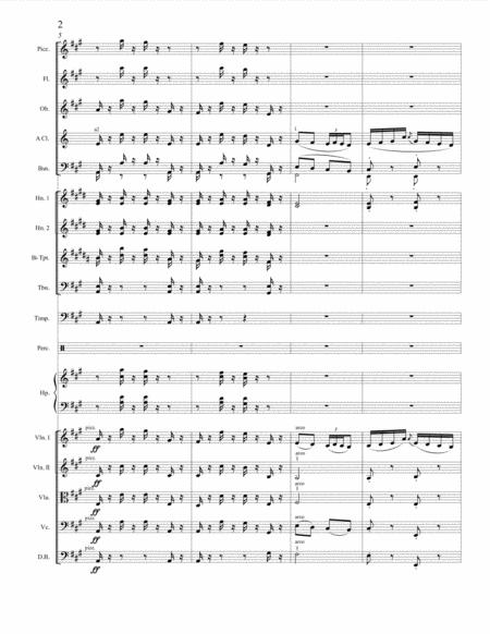 Enrique Granados Ochos Valses Poticos 1899 Orchestra Transcription 2020 Arkady Leytush Page 2