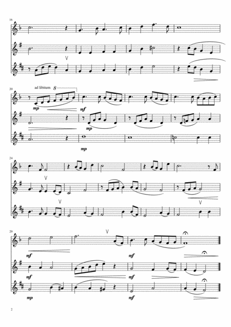 Ensemble For Flute Clarinet Alto Saxophone Ice Castles Theme From Through The Eyes Of Love Score And Parts Page 2
