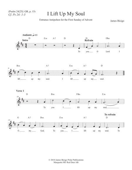 Entrance Antiphons For The Season Of Advent Page 2