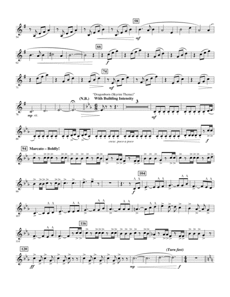 Epic Gaming Themes Bb Clarinet 2 Page 2