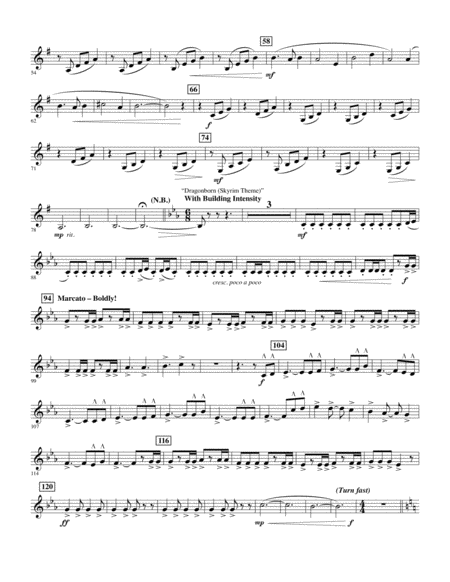 Epic Gaming Themes Bb Clarinet 3 Page 2