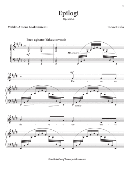 Epilogi Op 6 No 2 E Major Page 2