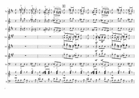 Erik Satie Gnossienne 3 For Big Band Page 2