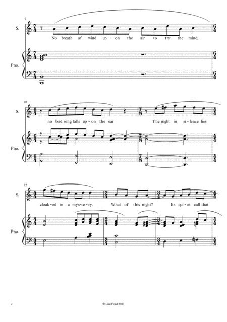 Ernest R Ball Little Bit Of Heaven In A Minor For Voice And Piano Page 2