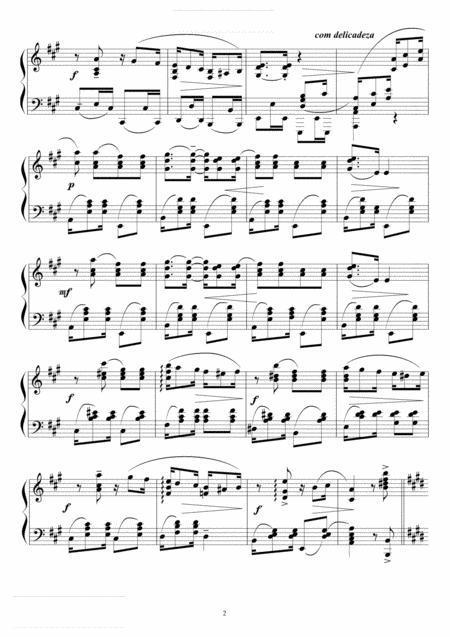 Ernesto Nazareth Brejeiro Original Piano Solo Page 2