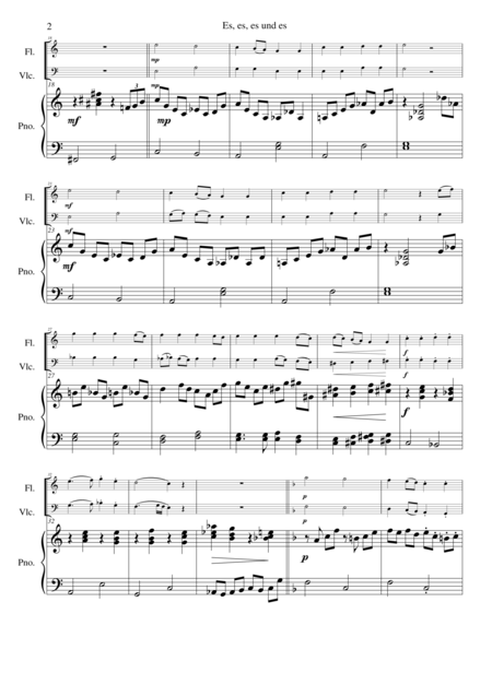 Es Es Es Und Es For Flute Cello And Piano Page 2