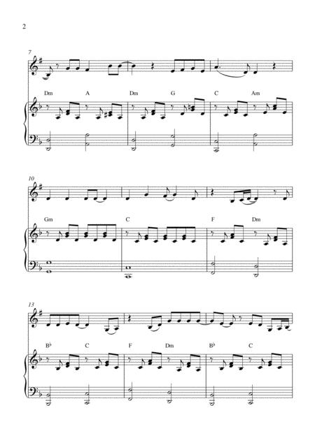 Eternal Flame Clarinet In B Flat Solo And Piano Accompaniment With Chords Page 2