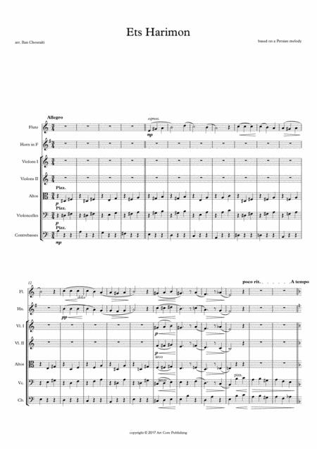 Ets Harimon Arr For Chamber Orchestra Page 2