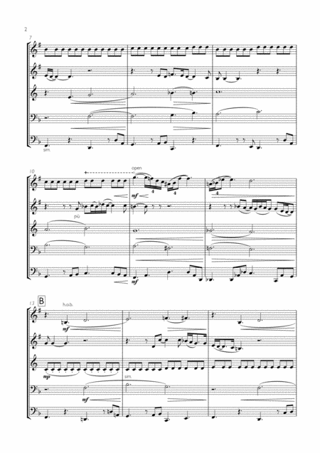 Etta James At Last For Brass Quintet Page 2