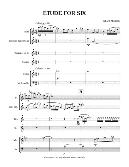 Etude For Six Page 2