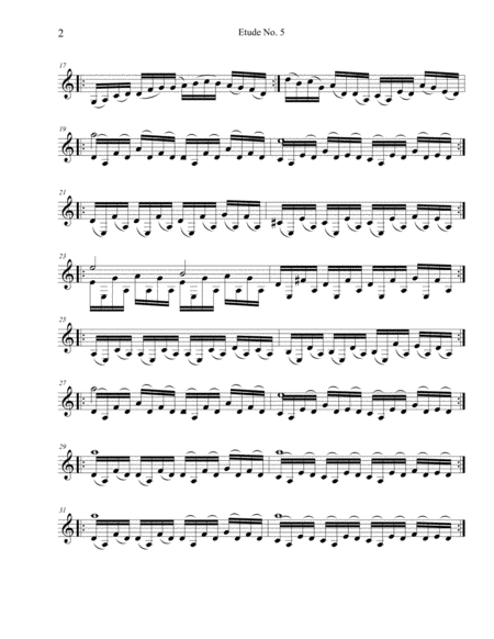 Etude No 5 Page 2