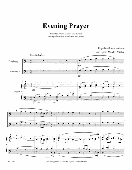 Evening Prayer From Hnsel Und Gretel Page 2