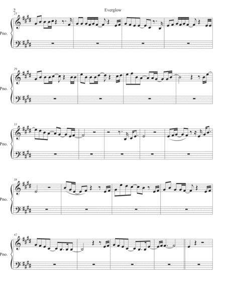 Everglow Original Key Piano Page 2
