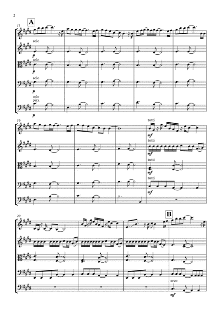 Everglow String Quintet String Orchestra Page 2