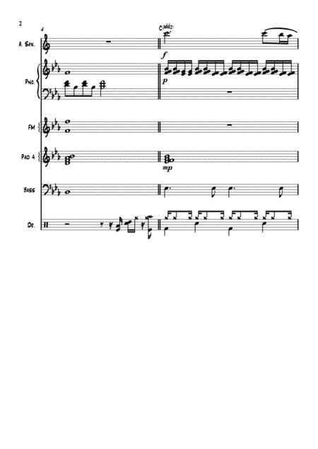 Evergreen Alto Sax Solo Page 2