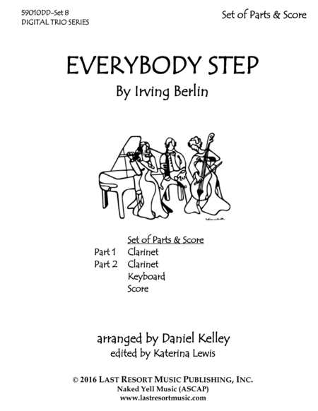 Everybody Step For Clarinet And Piano Trio Page 2