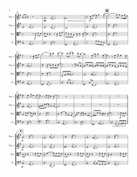 Everything By Michael Buble String Quartet Page 2