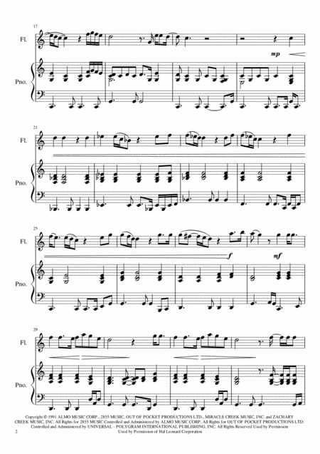 Everything I Do I Do It For You Flute Page 2