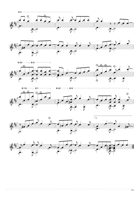 Everything Solo Guitar Score Page 2