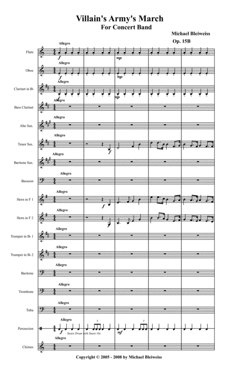 Extinction Events For Clarinet Choir Page 2