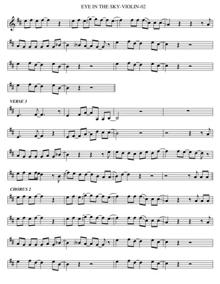 Eye In The Sky Violin Page 2