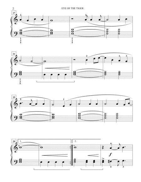 Eye Of The Tiger Intermediate Level 3a Page 2