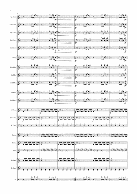 Eye Of The Tiger Rocky 3 Brass Band Version Page 2