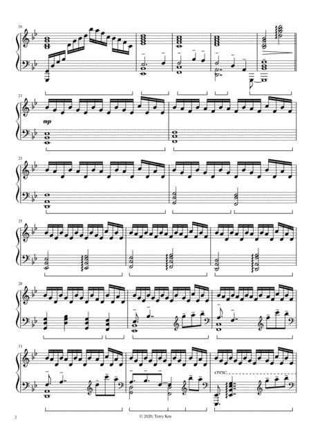 Faceless Man Piano Solo Page 2