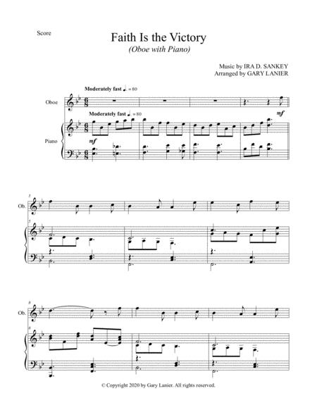 Faith Is The Victory For Oboe And Piano With Score Part Page 2