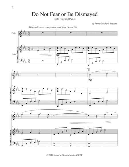 Faithful Moments Flute Piano Book Page 2