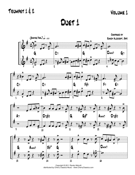 Famous Jazz Duets Volume 1 For Trumpet Duet Page 2