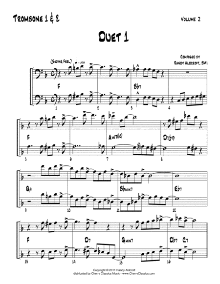 Famous Jazz Duets Volume 2 For Trombone Duet Page 2