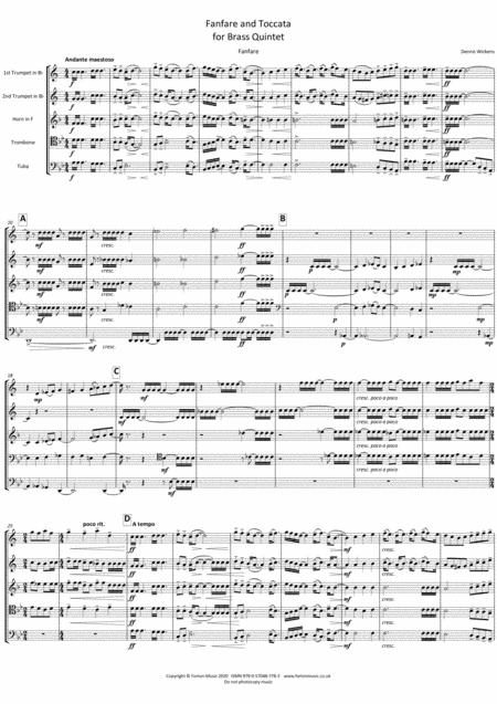 Fanfare And Toccata Page 2