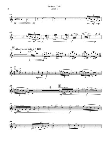 Fanfare Grit Violin Ii Page 2