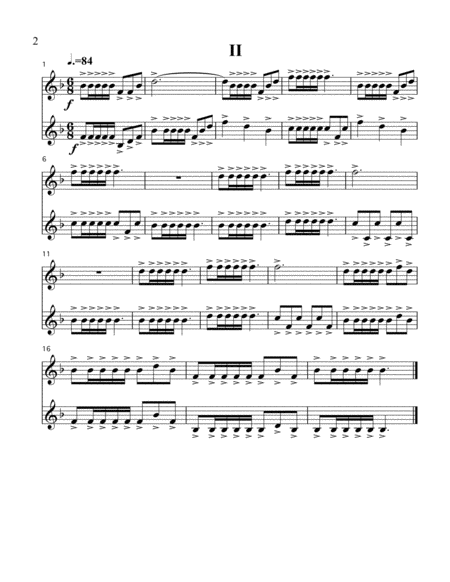 Fanfares For Two Trumpets Page 2