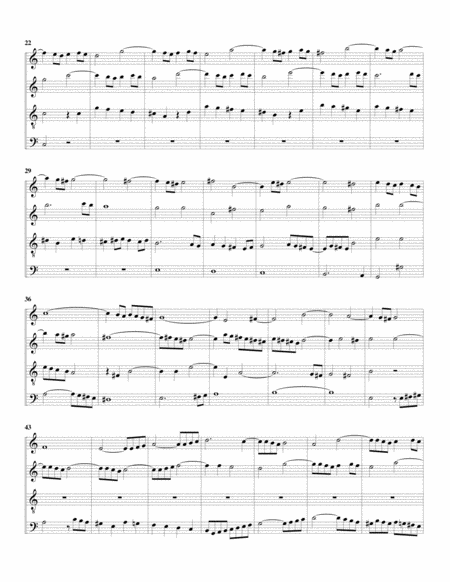 Fantasia And Fugue Bwv 904 Arrangement For 4 Recorders Page 2