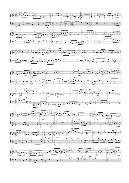 Fantasia And Fugue In A Minor Bwv904 Page 2