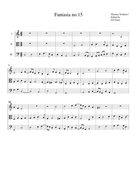 Fantasia No 15 For 3 Viols Page 2