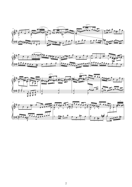 Fantasia Super Jesu Meine Freude Bwv 713 For Piano Page 2