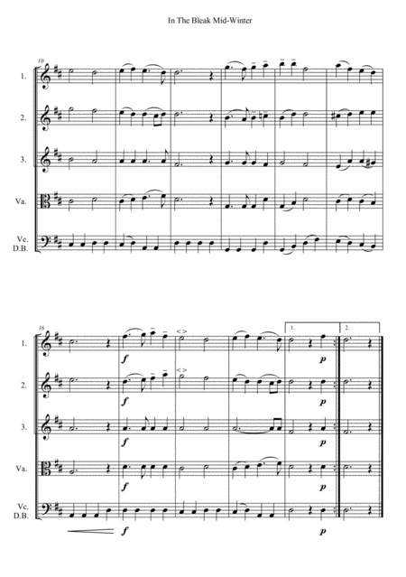 Fantasie In C Major Bwv 570 For Organ 3 Staff Page 2