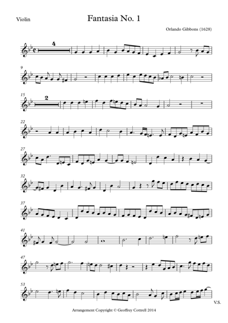 Fantasies 1 3 By Orlando Gibbons Arranged For String Trio Page 2