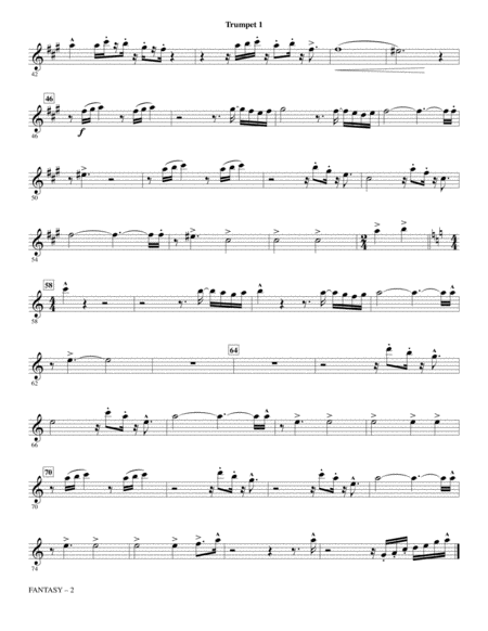 Fantasy Arr Mac Huff Trumpet 1 Page 2