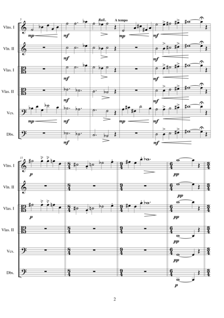 Fantasy No 1 In C Cs 265 For String Orchestra Page 2