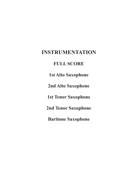 Father Christmas For Saxophone Quintet Page 2