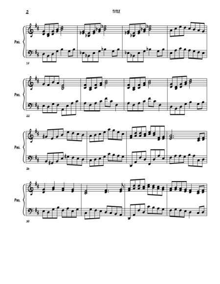 Faur Pavane Op 50 For Piano Trio Page 2