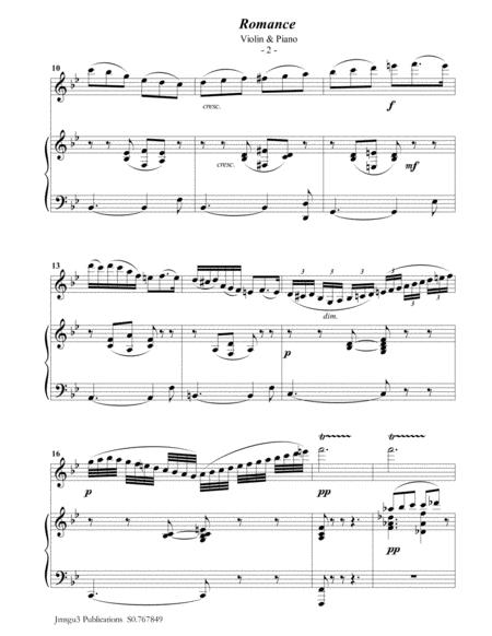 Faur Romance Op 28 For Violin Piano Page 2