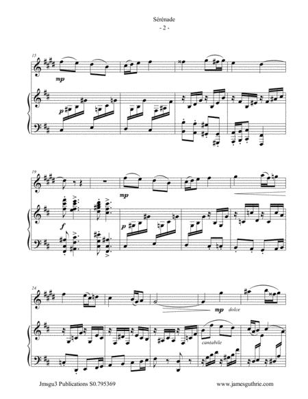 Faur Srnade Op 98 For Soprano Sax Piano Page 2